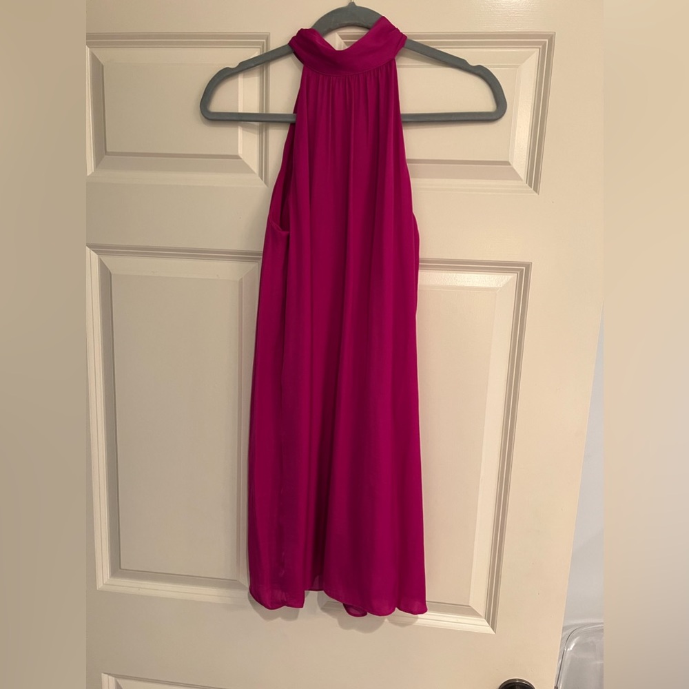 Naked Zebra Sleeveless Dress, ties in back